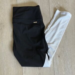 Alala Black and White Leggings